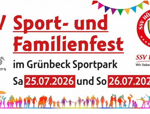 Auf zum großen SSV Sport- und Familienfest 2026!