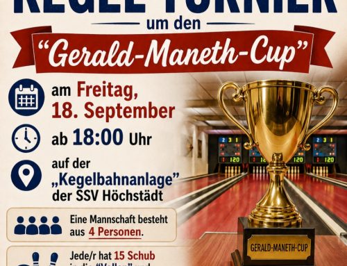 4. Gerald-Maneth-Cup am 18. September